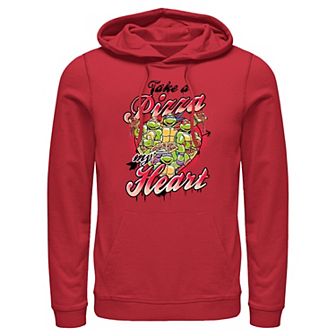 Men's Teenage Mutant Ninja Turtles Take A Pizza My Heart Graphic Hoodie