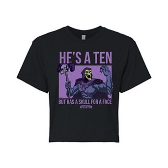 Juniors' Masters Of The Universe He's A Ten Cropped Tee