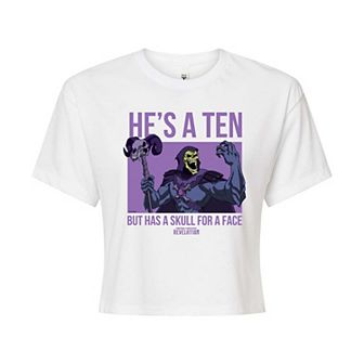 Juniors' Masters Of The Universe He's A Ten Cropped Tee