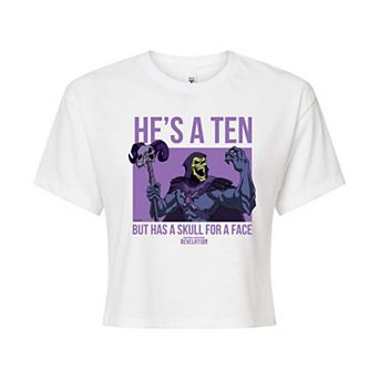 Juniors' Masters Of The Universe He's A Ten Cropped Tee