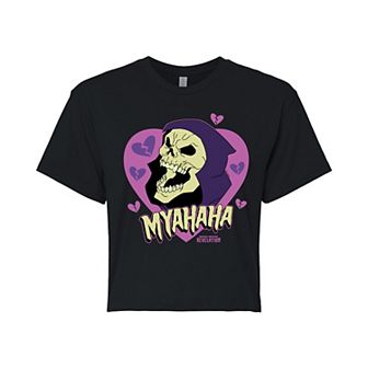 Juniors' Masters Of The Universe Myahaha Cropped Tee