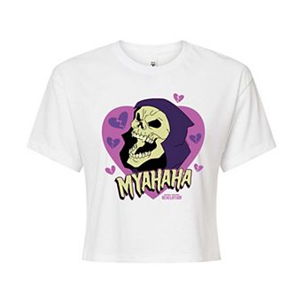 Juniors' Masters Of The Universe Myahaha Cropped Tee