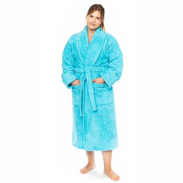 Classic Turkish Towels Shawl Collar 550 Gsm Turkish Terry Cloth Robe