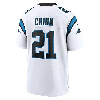 Men's Nike Jeremy Chinn White Carolina Panthers Game Jersey