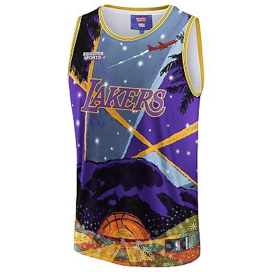 Unisex NBA & KidSuper Studios by Fanatics Purple Los Angeles Lakers Hometown Jersey
