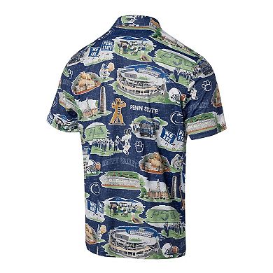 Men's Reyn Spooner Navy Penn State Nittany Lions Scenic Polo