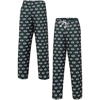 Women's Concepts Sport Green Green Bay Packers Gauge Allover Print Sleep Pants