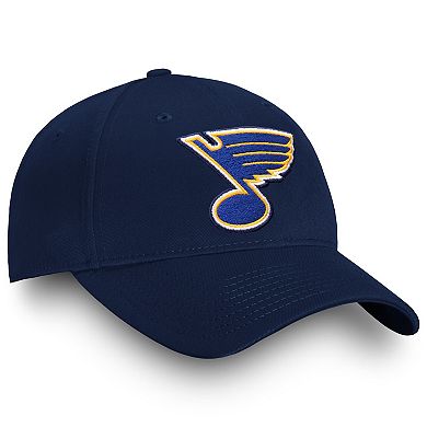 Men's Fanatics Branded Navy St. Louis Blues Core Adjustable Hat