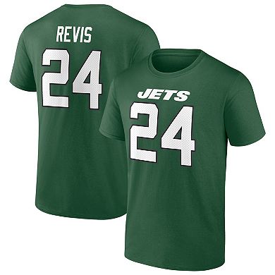 Men's Fanatics Branded Darrelle Revis Green New York Jets Retired ...