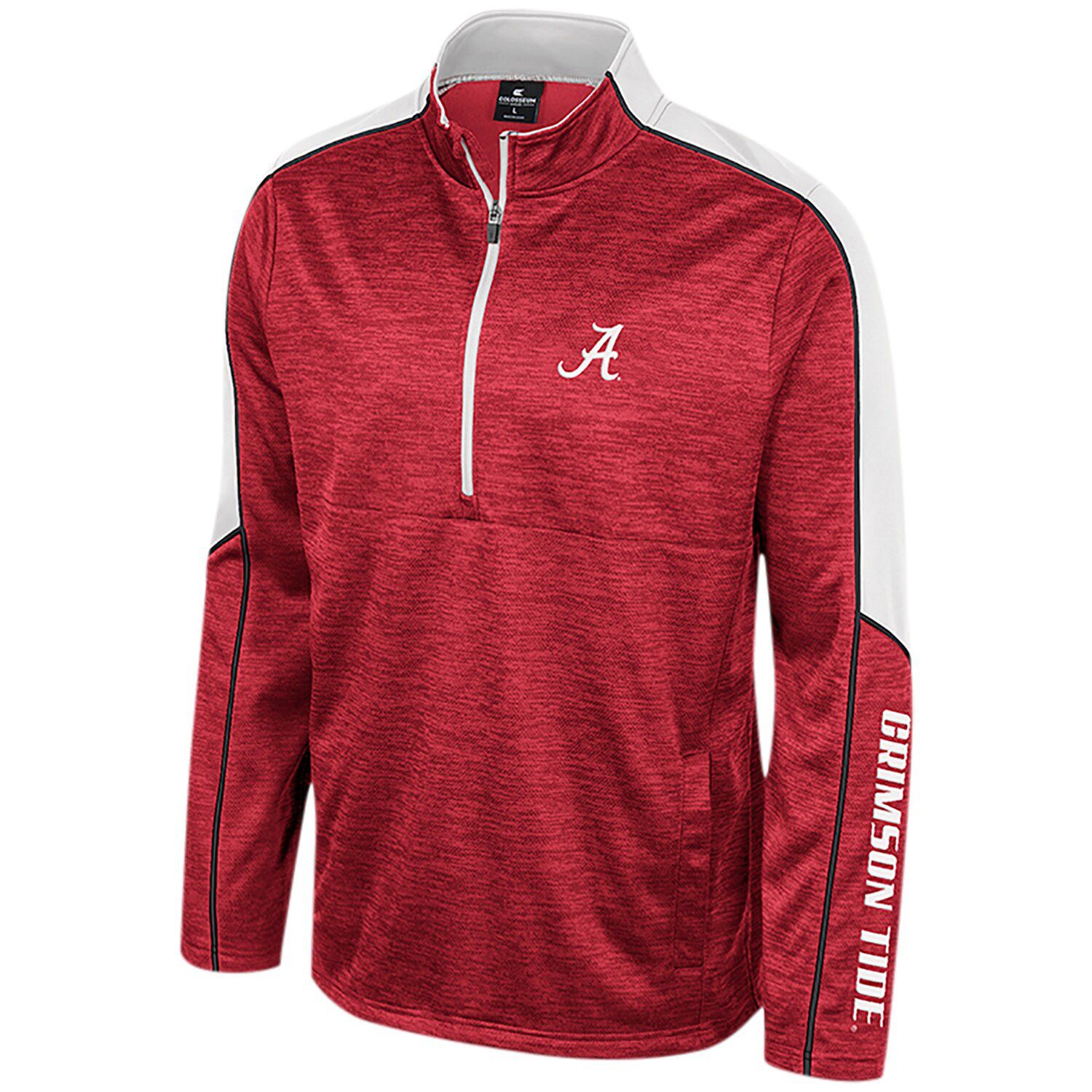 Colosseum Sweat à capuche zippé Reese Colosseum Black Alabama Crimson Tide pour homme | St. Laurent Shopping Centre