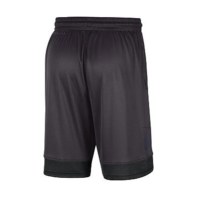 Men's Nike Charcoal Michigan Wolverines Performance Fast Break Shorts