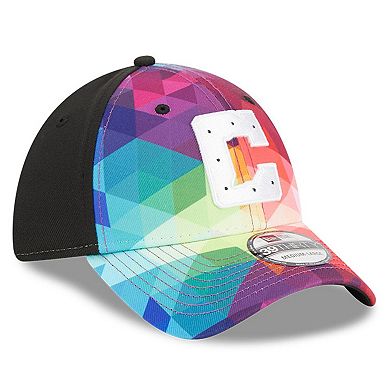 Men's New Era Pink Indianapolis Colts 2023 NFL Crucial Catch 39THIRTY Flex Hat