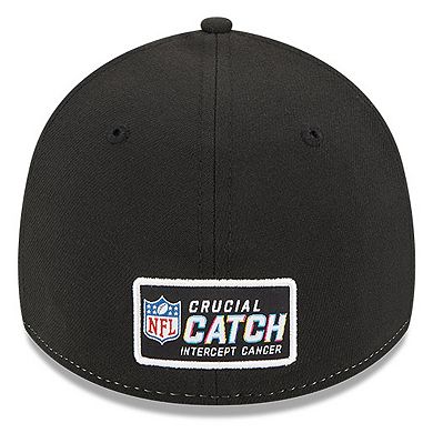 Men's New Era Pink Indianapolis Colts 2023 NFL Crucial Catch 39THIRTY Flex Hat