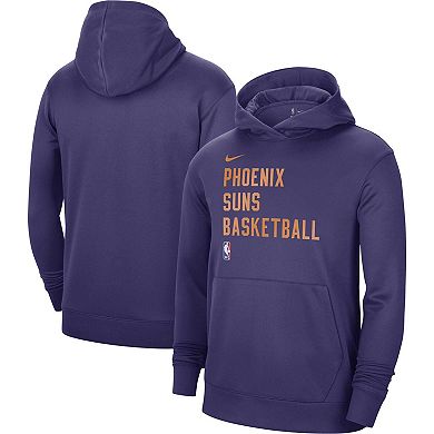 Unisex Nike Purple Phoenix Suns 2023/24 Performance Spotlight On-Court Practice Pullover Hoodie