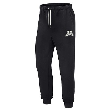 Unisex Fanatics Signature Black Minnesota Golden Gophers Super Soft Fleece Jogger