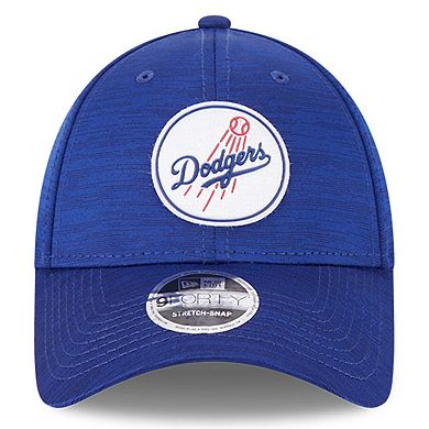 Men's New Era Royal Los Angeles Dodgers 2023 Clubhouse 9FORTY Snapback Hat