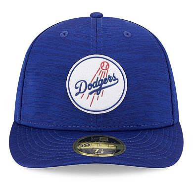 Men's New Era Royal Los Angeles Dodgers 2023 Clubhouse Low Profile 59FIFTY Fitted Hat