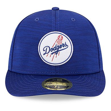 Men's New Era  Royal Los Angeles Dodgers 2023 Clubhouse Low Profile 59FIFTY Fitted Hat