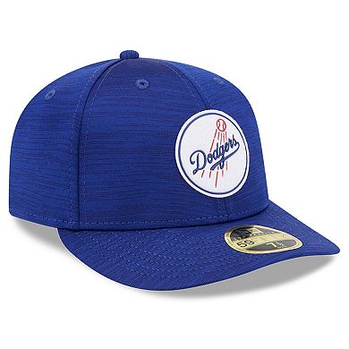 Men's New Era  Royal Los Angeles Dodgers 2023 Clubhouse Low Profile 59FIFTY Fitted Hat