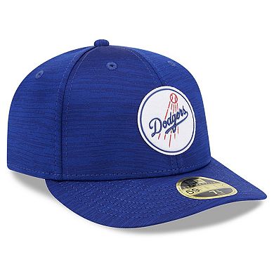 Men's New Era Royal Los Angeles Dodgers 2023 Clubhouse Low Profile 59FIFTY Fitted Hat