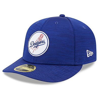 Men's New Era Royal Los Angeles Dodgers 2023 Clubhouse Low Profile 59FIFTY Fitted Hat