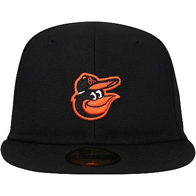 Infant New Era Black Baltimore Orioles My First 59FIFTY Fitted Hat