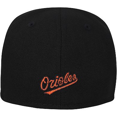 Infant New Era Black Baltimore Orioles My First 59FIFTY Fitted Hat