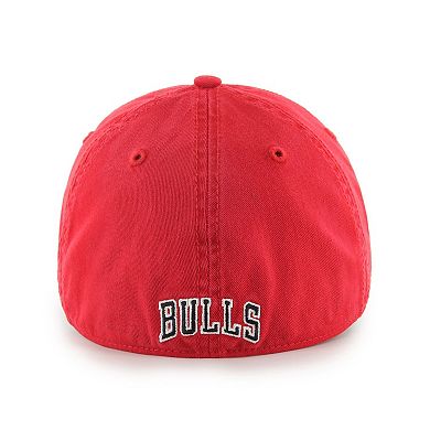 Men's '47 Red Chicago Bulls  Classic Franchise Fitted Hat