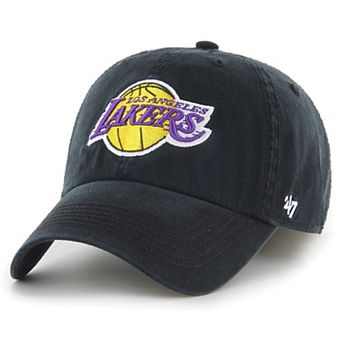 Men's '47 Black Los Angeles Lakers Classic Franchise Fitted Hat