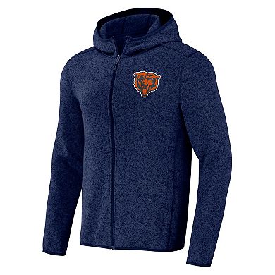 Men's NFL x Darius Rucker Collection by Fanatics Navy Chicago Bears Fleece Pullover Hoodie