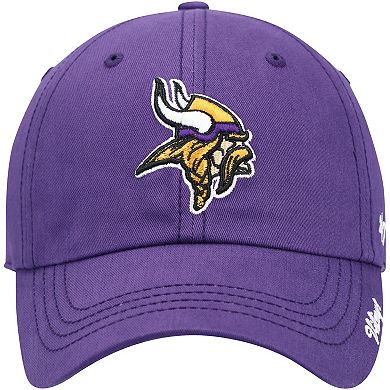 Women's '47 Purple Minnesota Vikings Miata Clean Up Primary Adjustable Hat