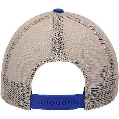 Men's '47 Royal/Natural Buffalo Bills Team Trawler Trucker Clean Up Snapback Hat
