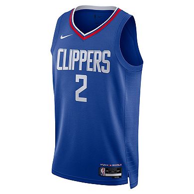 Unisex Nike Kawhi Leonard Royal LA Clippers Swingman Jersey - Icon Edition