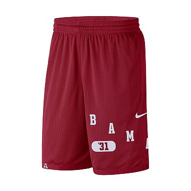 Men's Nike Crimson Alabama Crimson Tide Wordmark Performance Shorts