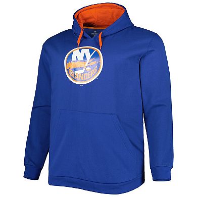 Men's Royal New York Islanders Big & Tall Fleece Pullover Hoodie
