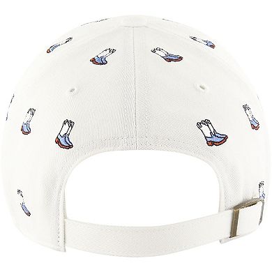 Unisex '47 White Tennessee Titans Confetti Clean Up Adjustable Hat