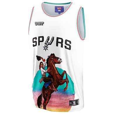 Unisex NBA & KidSuper Studios by Fanatics White San Antonio Spurs Hometown Jersey