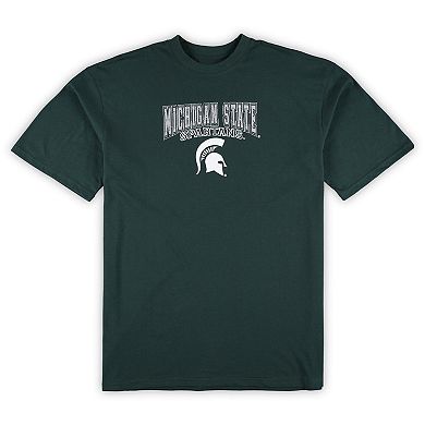 Men's Profile Green Michigan State Spartans Big & Tall 2-Pack T-Shirt & Flannel Pants Set