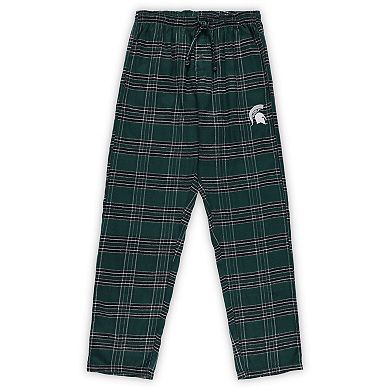 Men's Profile Green Michigan State Spartans Big & Tall 2-Pack T-Shirt & Flannel Pants Set