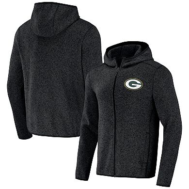 Men's NFL x Darius Rucker Collection by Fanatics Black Green Bay Packers Fleece Pullover Hoodie