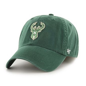 Men's '47 Hunter Green Milwaukee Bucks Classic Franchise Fitted Hat