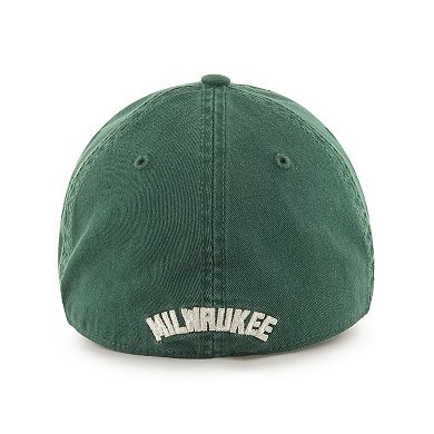 Men's '47 Hunter Green Milwaukee Bucks Classic Franchise Fitted Hat