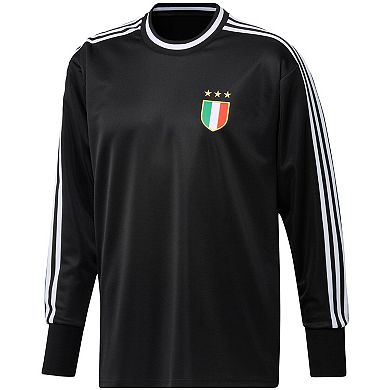 Men's adidas Black Juventus Authentic Football Icon Goalkeeper Jersey