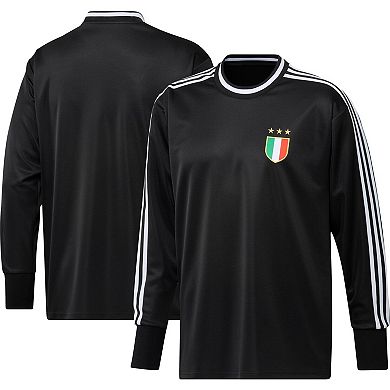 Men's adidas Black Juventus Authentic Football Icon Goalkeeper Jersey