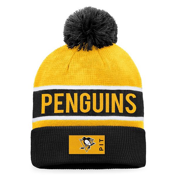 Men's Fanatics Branded Black/Gold Pittsburgh Penguins Authentic Pro ...