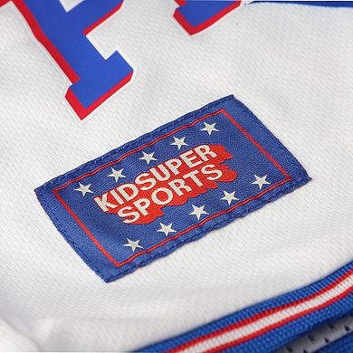 Unisex NBA & KidSuper Studios by Fanatics White Philadelphia 76ers Hometown Shorts