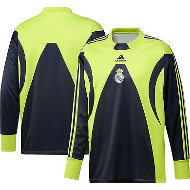 Men's adidas Navy Real Madrid Authentic Football Icon Goalkeeper Jersey