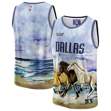 Unisex NBA & KidSuper Studios by Fanatics Blue Dallas Mavericks Hometown Jersey