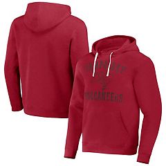 Men's '47 Red Tampa Bay Buccaneers Shortstop Pullover Hoodie