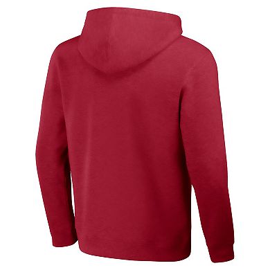 Men's NFL x Darius Rucker Collection by Fanatics Red Tampa Bay Buccaneers Coaches Pullover Hoodie